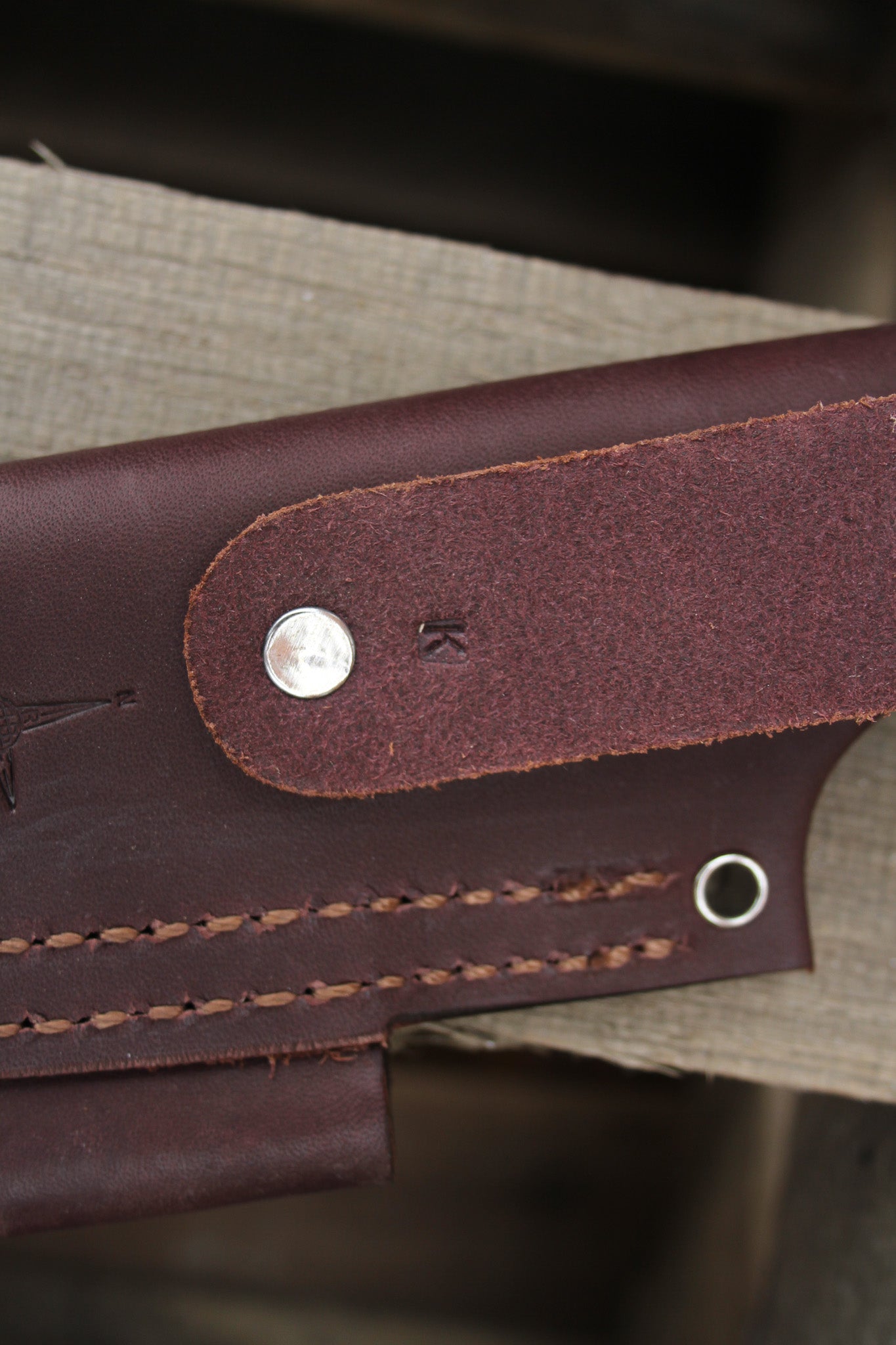 K Hip Leather Sheath