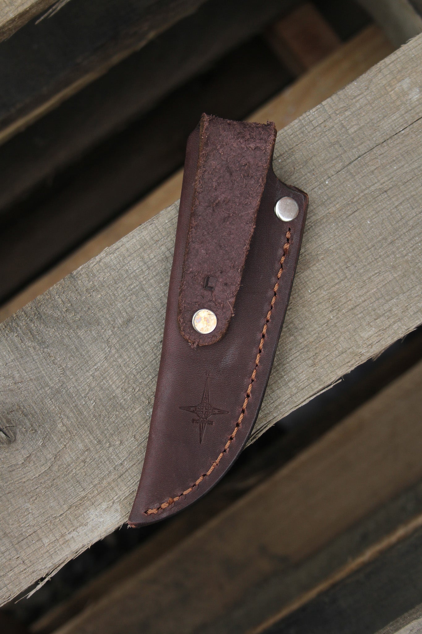 L Hip Leather Sheath