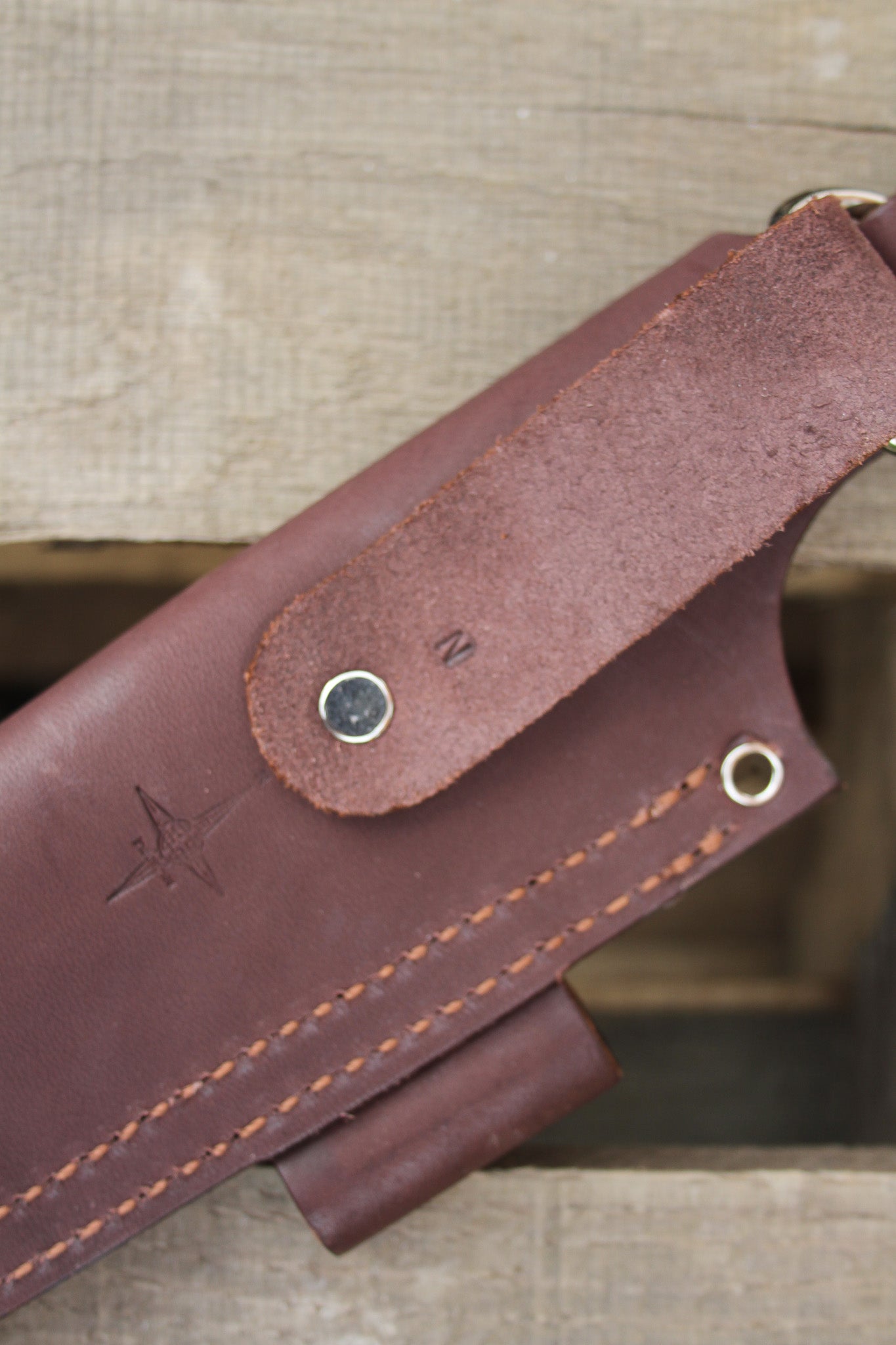 N Dangler Leather Sheath