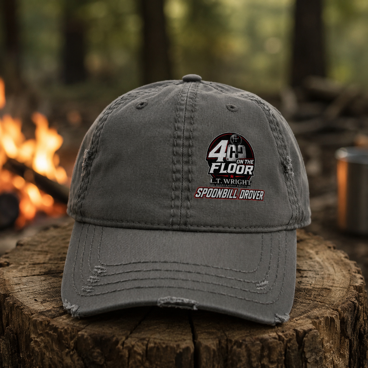Spoonbill Drover Distressed Hat