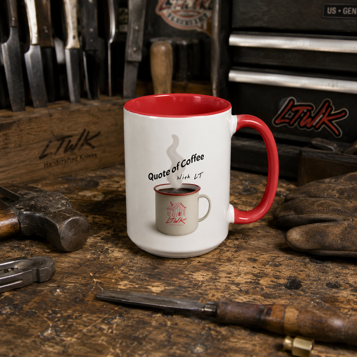 Quote of Coffee Mug - 15oz