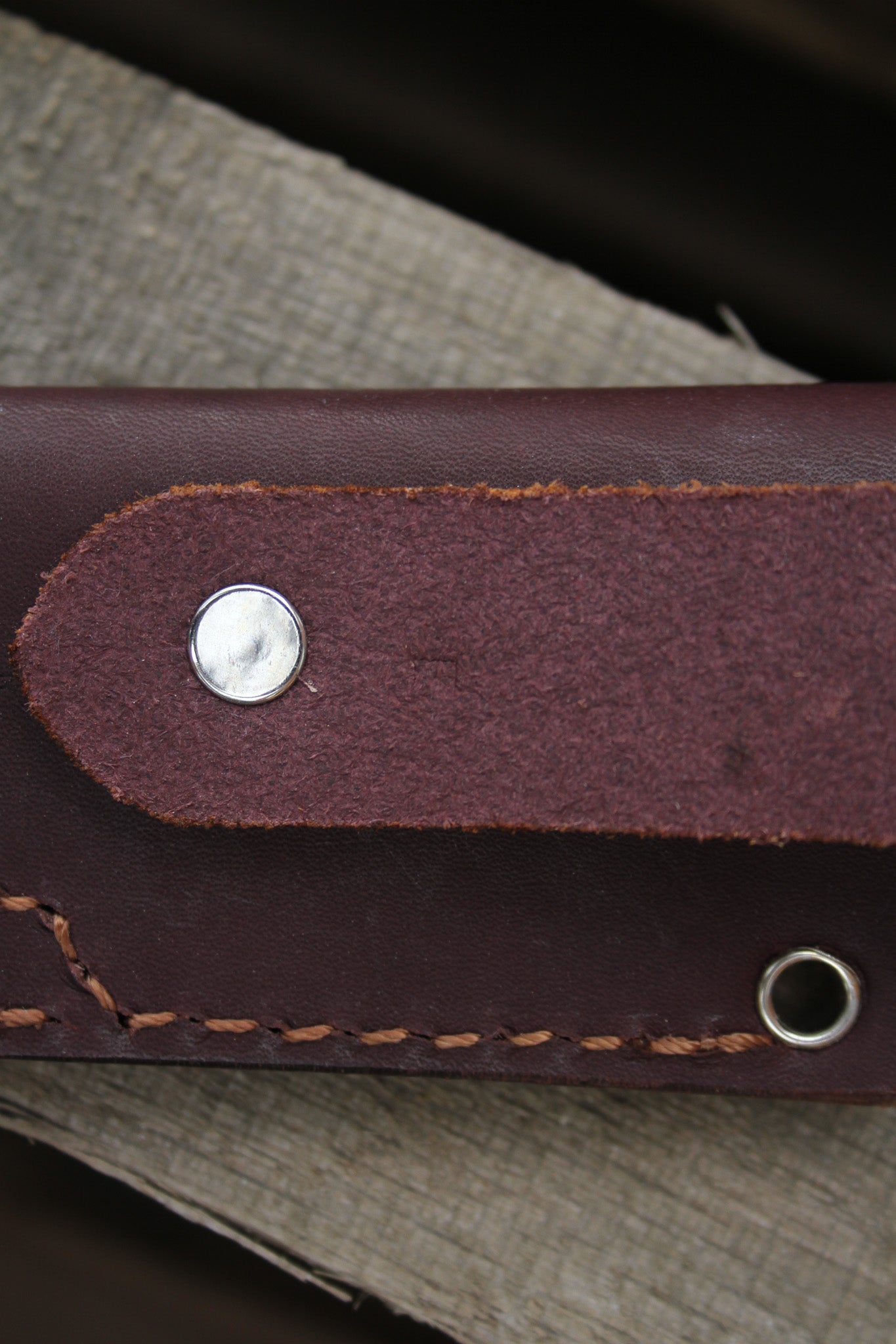 E Dangler Leather Sheath