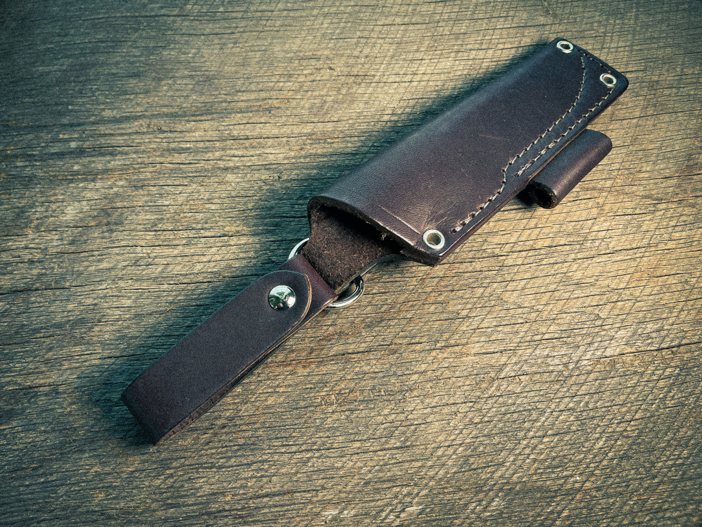 E Dangler Leather Sheath