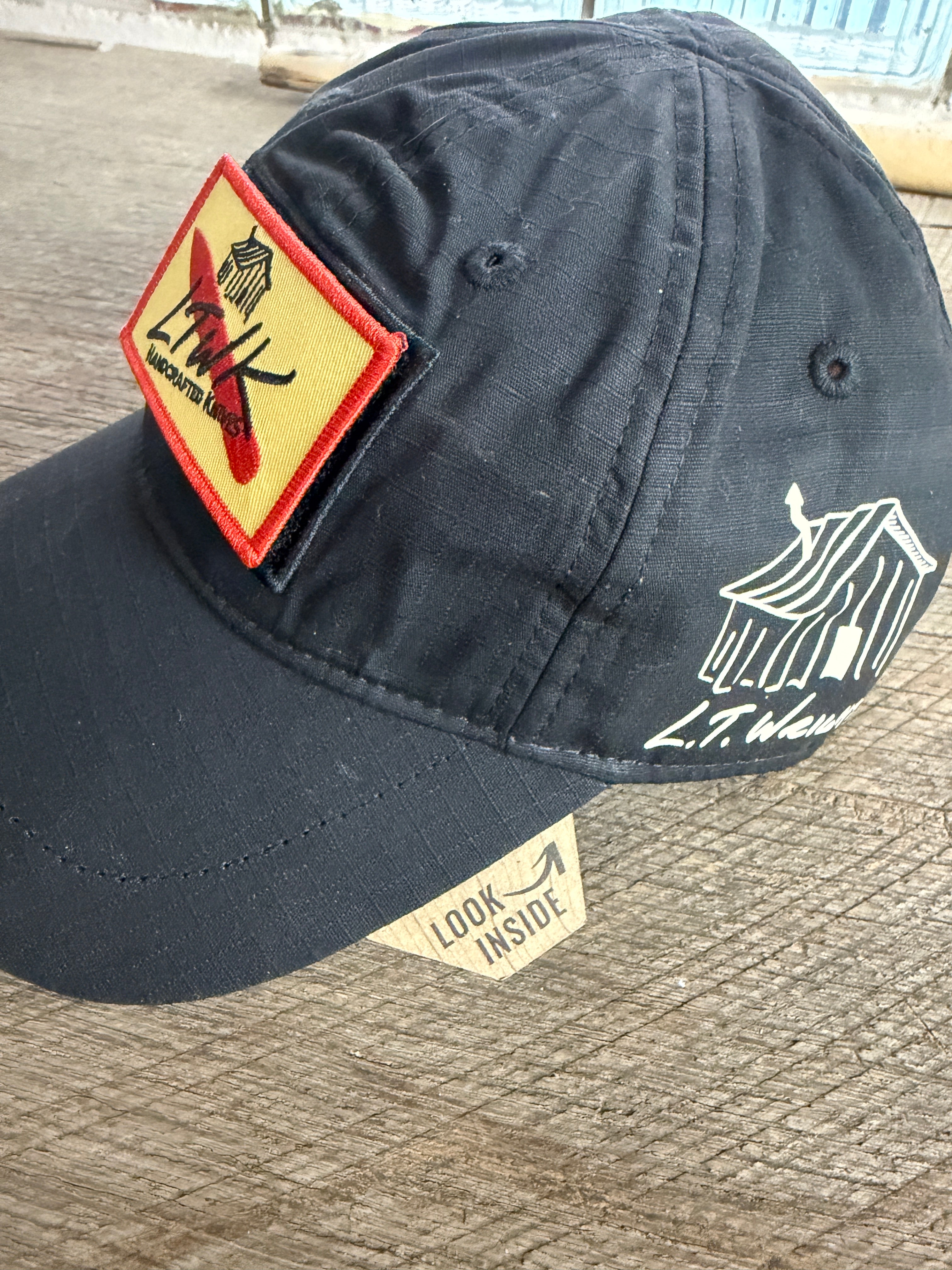 Wazoo Patch Cache Cap with LTWK Patch – LT Wright Knives