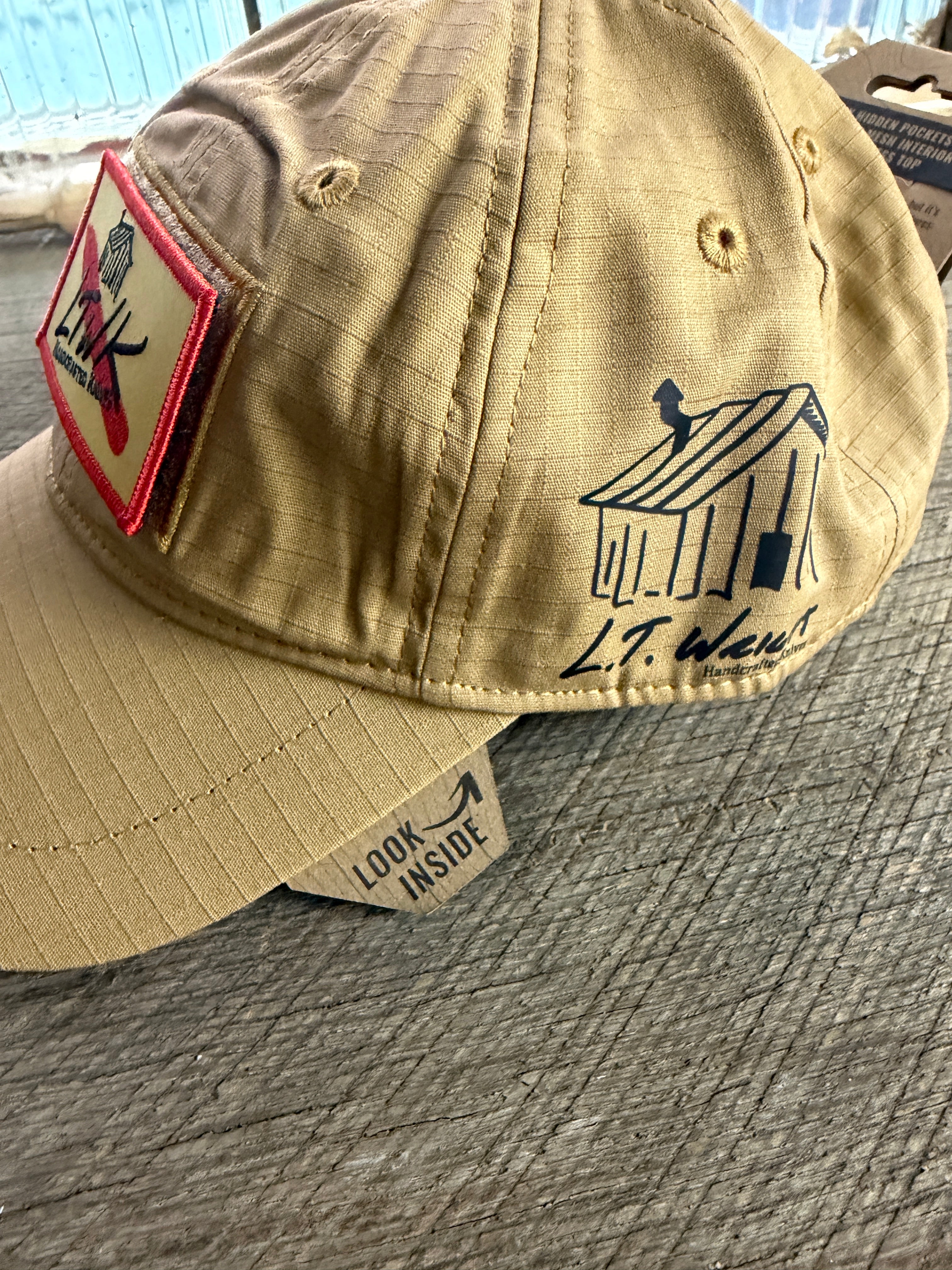 Wazoo Patch Cache Cap with LTWK Patch – LT Wright Knives