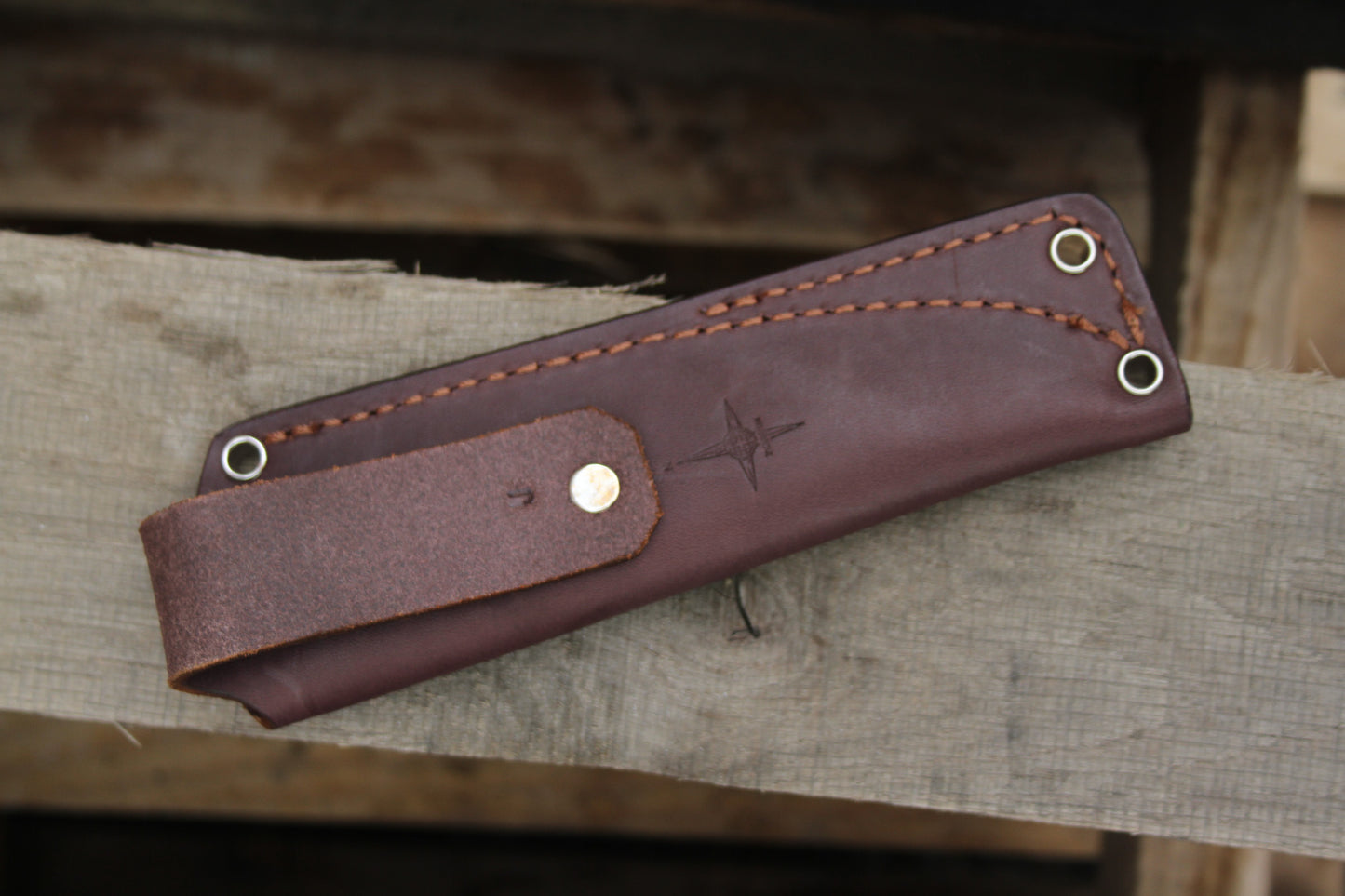 J Hip Leather Sheath