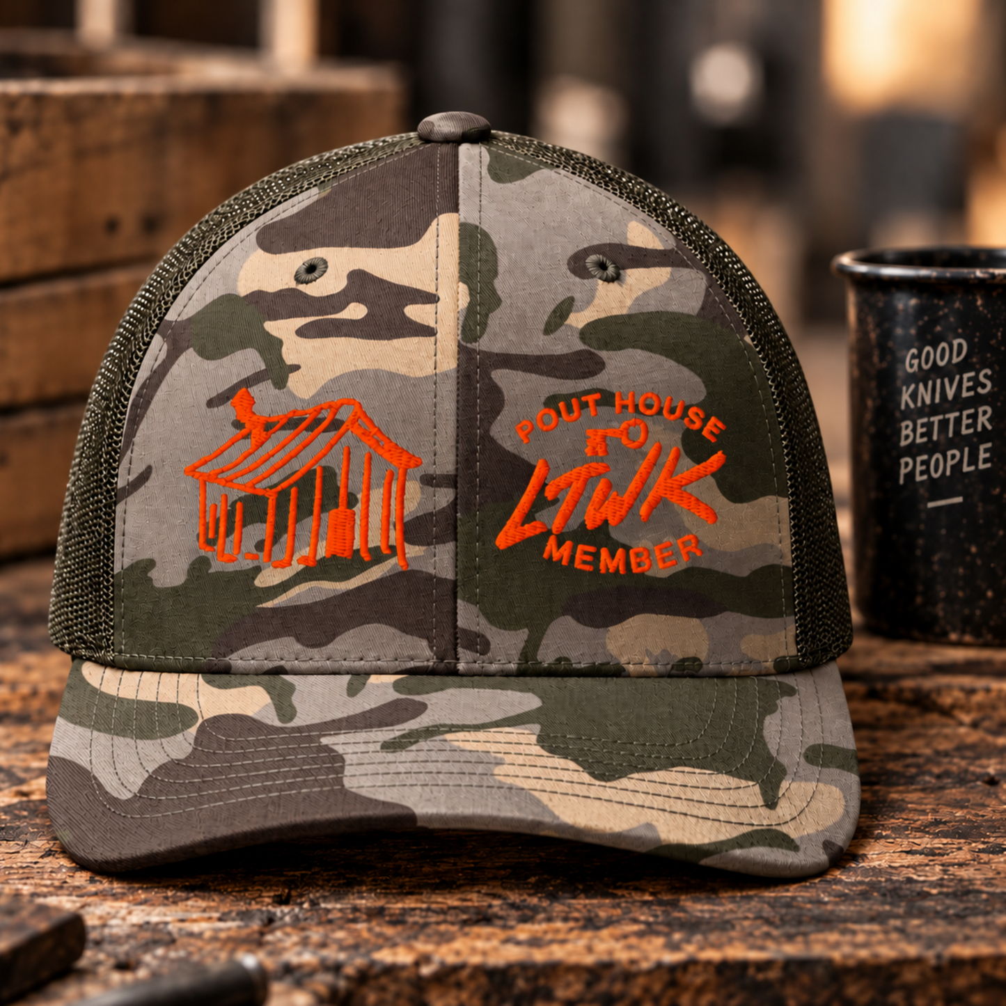 PH Member Camo Trucker Hat