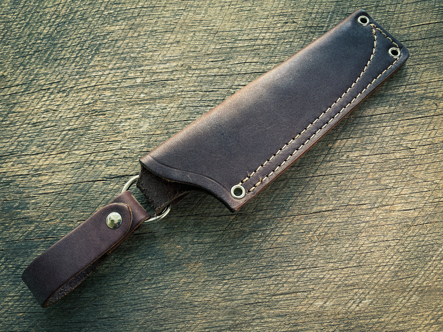 Q Dangler NO Firesteel Loop Leather Sheath