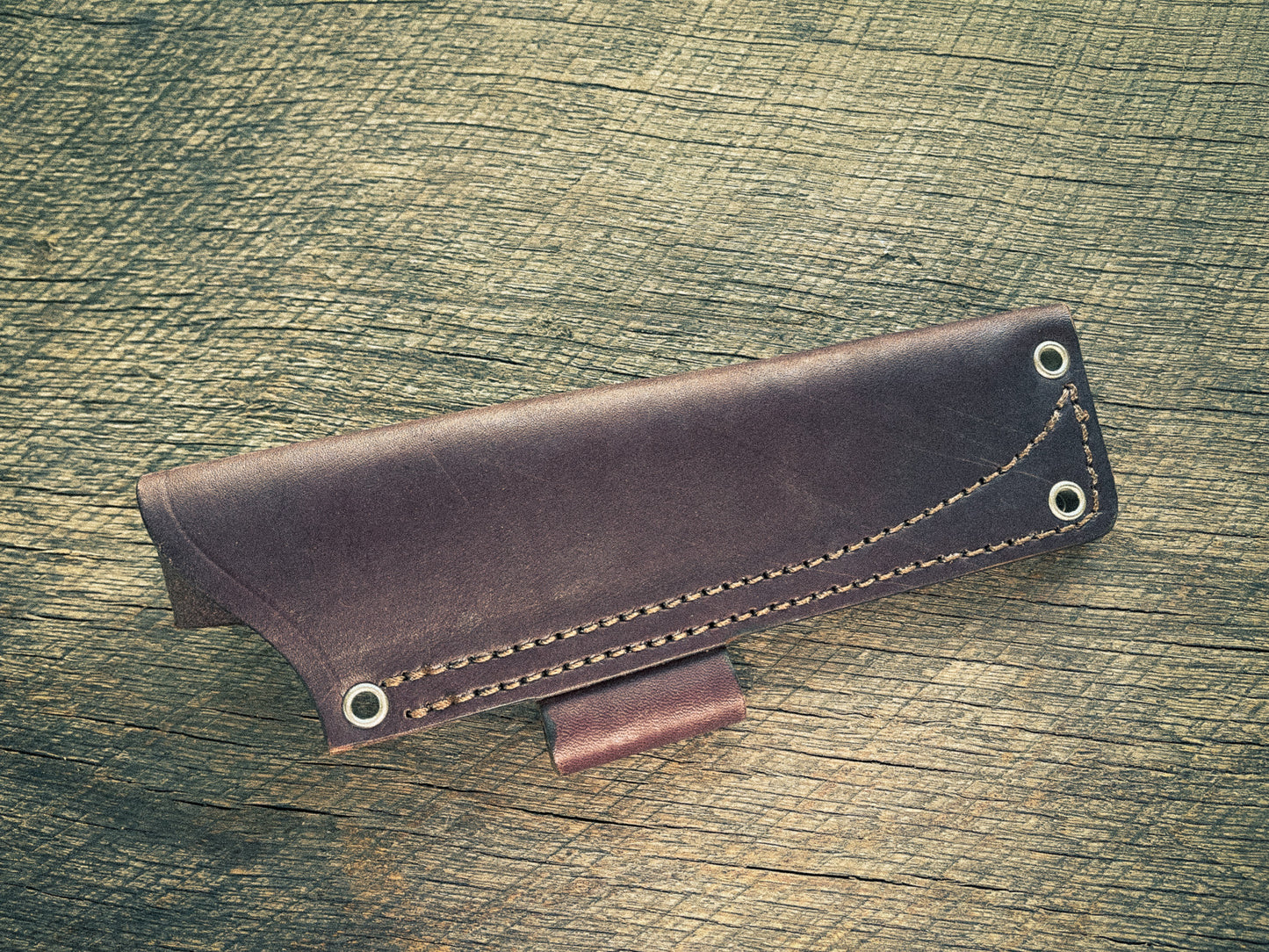 Q Molle Compatible Leather Sheath