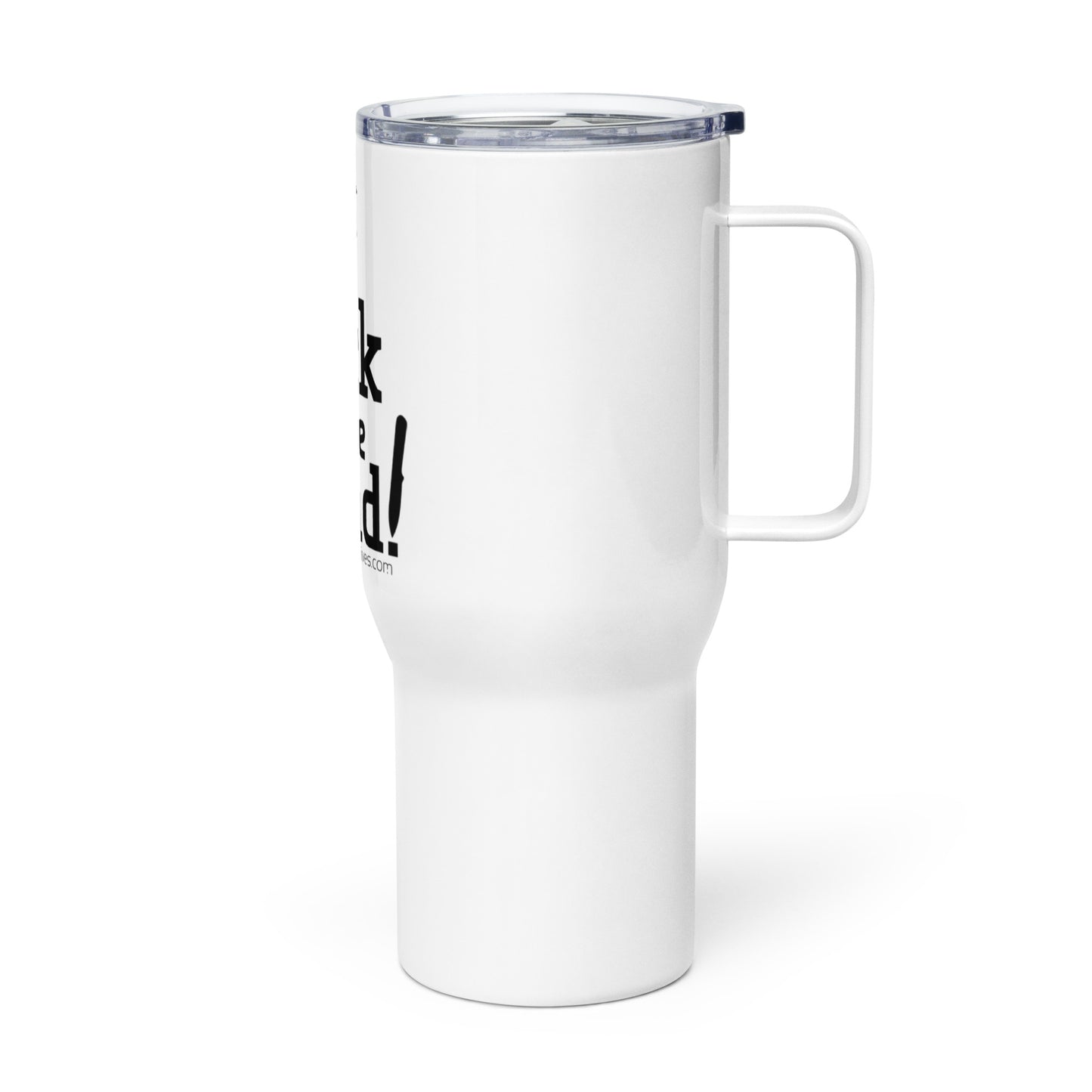 Back to the Grind Travel mug with  handle